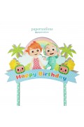 Cocomelon Cake Topper